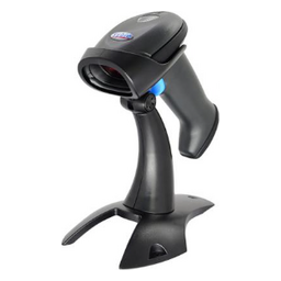 قارئ باركود سايبل XB-2108C يدوي سلكي 1D مع حامل
