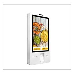 جاسواي JAW-K320W كشك ذاتي الخدمة / معالج J6412 / شاشة لمس 32 بوصة FHD / 8GB / 128GB / ماسح 2D / طابعة 3 بوصة / WIFI / مكبر صوت / حامل